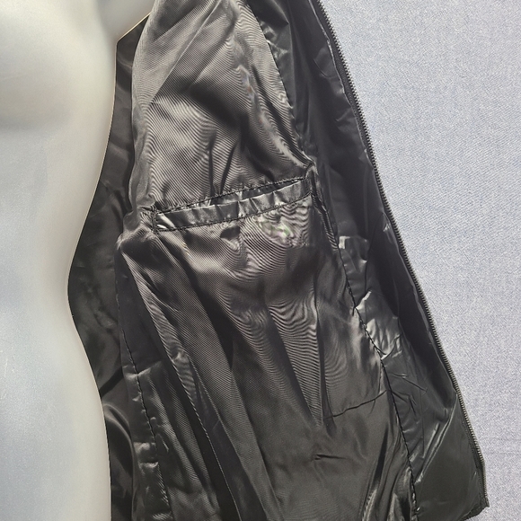 INC International Concept Black Puffer Zip- Up Jacket (Lg) NWT - Picture 5 of 14